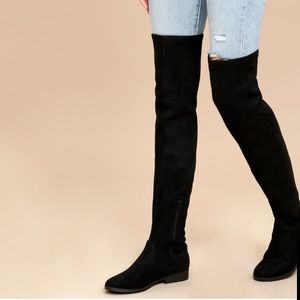 Over the knee boots